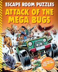 Escape Room Puzzles: Attack of the Mega Bugs cena un informācija | Grāmatas pusaudžiem un jauniešiem | 220.lv