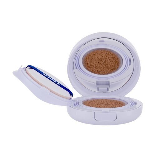 Nivea Q10 Plus 3in1 Care Cushion SPF15 - Toning cream in a sponge 15g 01 Light-Medium #F6D5B6 цена и информация | Grima bāzes, tonālie krēmi, pūderi | 220.lv