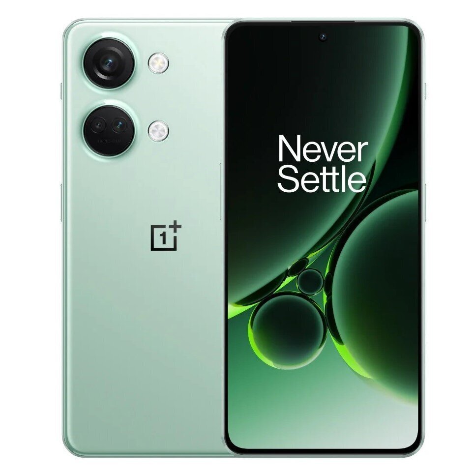 OnePlus Nord 3 5G 16/256GB Misty Green цена и информация | Mobilie telefoni | 220.lv