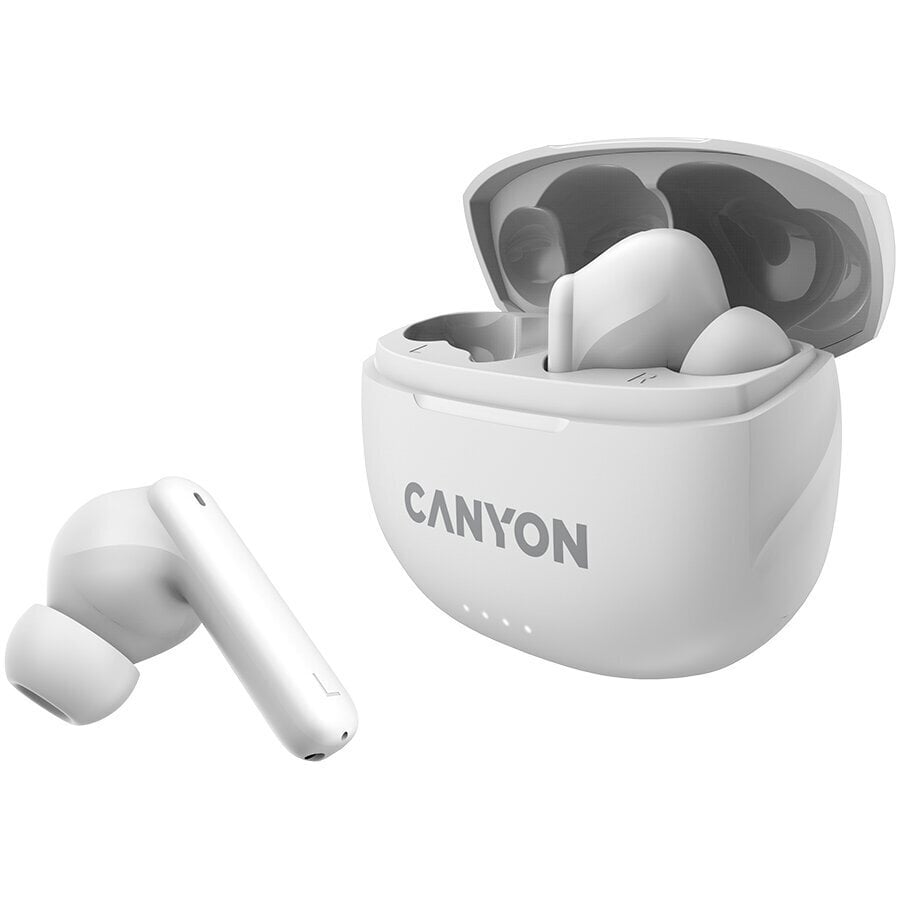 Canyon TWS-8 ENC White CNS-TWS8W цена и информация | Austiņas | 220.lv