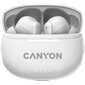 Canyon TWS-8 ENC White CNS-TWS8W cena un informācija | Austiņas | 220.lv