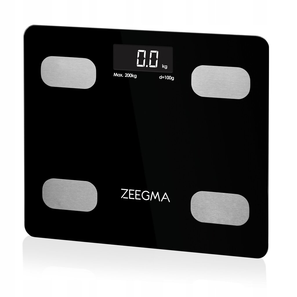 Analītiskie elektroniskie svari 17in1, melns cena un informācija | Ķermeņa svari, bagāžas svari | 220.lv
