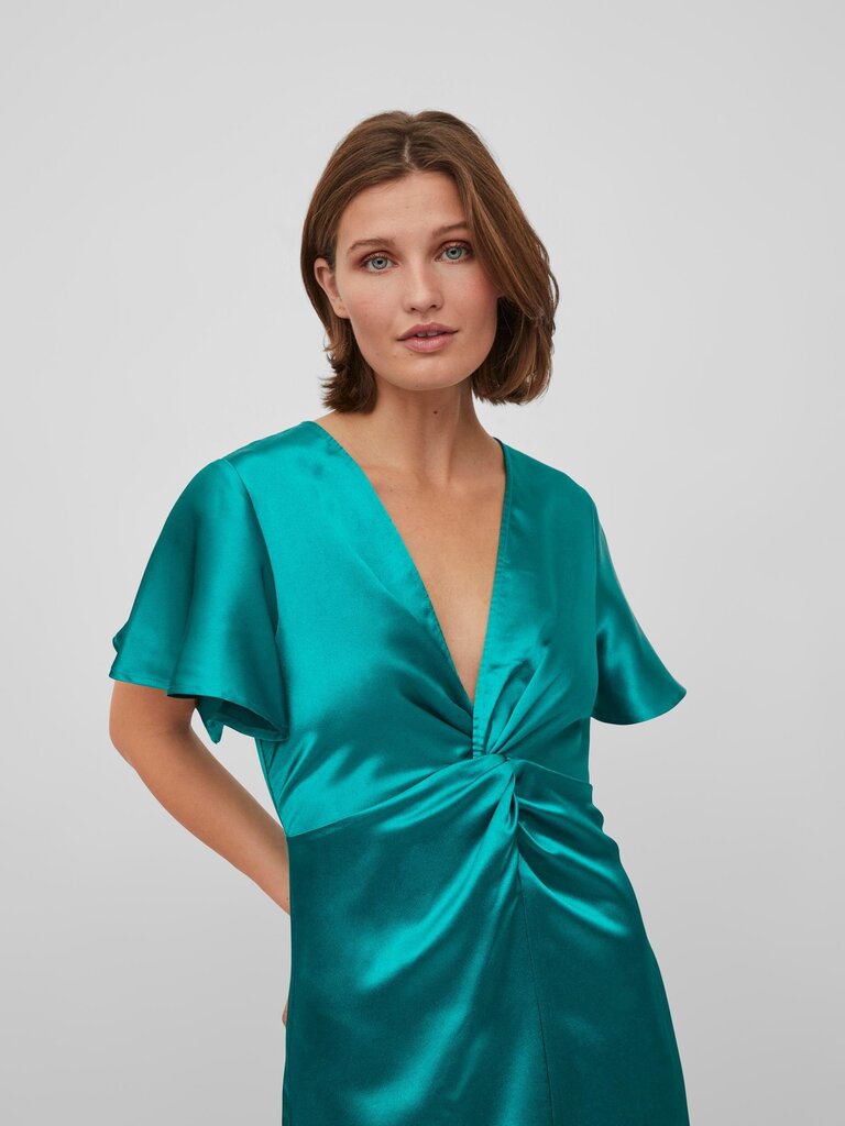 Sieviešu kleita Vila, zaļa цена и информация | Kleitas | 220.lv