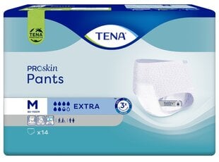 TENA Pants Extra Medium bikses N14 cena un informācija | Autiņbiksītes, higiēniskās paketes, vienreizlietojamie paladziņi pieaugušajiem | 220.lv