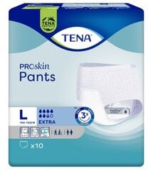 TENA Pants Extra Large bikses N10 cena un informācija | Autiņbiksītes, higiēniskās paketes, vienreizlietojamie paladziņi pieaugušajiem | 220.lv