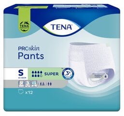 TENA Pants Super Small bikses N12 cena un informācija | Autiņbiksītes, higiēniskās paketes, vienreizlietojamie paladziņi pieaugušajiem | 220.lv