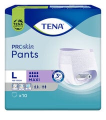 TENA Pants Maxi L 10p цена и информация | Подгузники, прокладки, одноразовые пеленки для взрослых | 220.lv