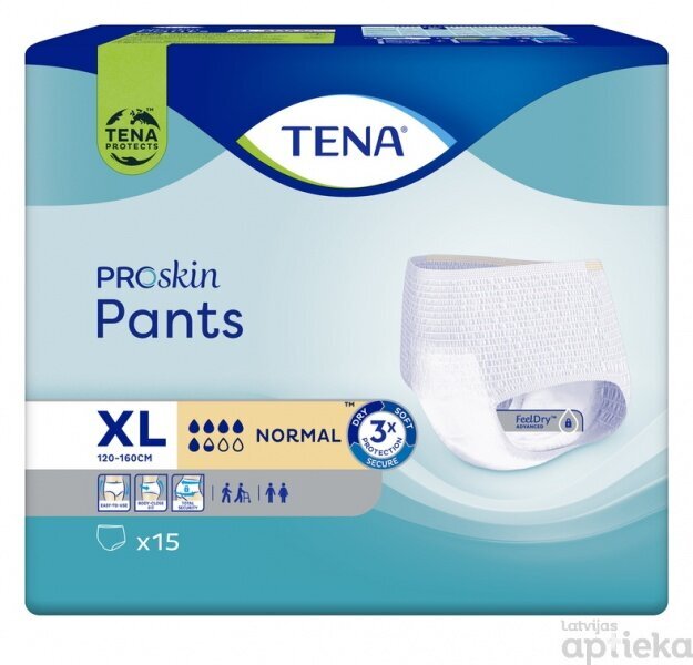TENA Pants Normal XL bikses M15 cena un informācija | Medicīniskā aprūpe | 220.lv
