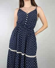 Платье для женщин 00908-2 Синий цена и информация | Платья | 220.lv