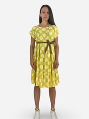Платье для женщин 00954-1 Жёлтый цена и информация | Платья | 220.lv