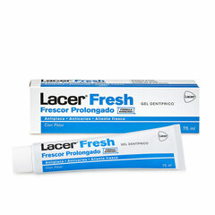 Зубная паста Lacer Fresh (75 ml) цена и информация | Зубные щетки, пасты | 220.lv