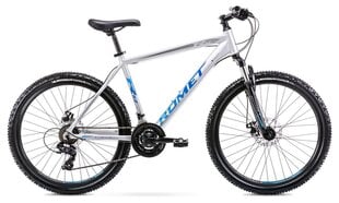 Kalnu velosipēds Romet Rambler R6.2 26" 2022, pelēks/zils цена и информация | Велосипеды | 220.lv