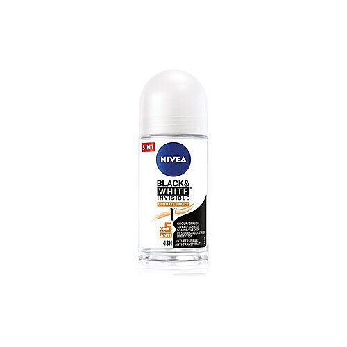 Nivea Black & White Invisible Ultimate Impact antiperspirants 50 ml cena un informācija | Dezodoranti | 220.lv