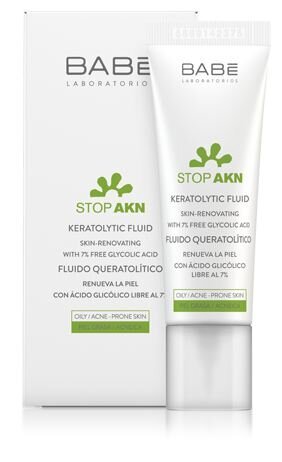 BABE STOP AKN keratolītiskais fluīds 30ml cena un informācija | Serumi sejai, eļļas | 220.lv