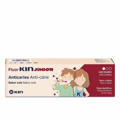 Зубная паста Kin Fluorkin Junior Хвост (75 ml) цена и информация | Зубные щетки, пасты | 220.lv