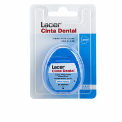 Зубная нить Lacer (50 m) Мята цена и информация | Зубные щетки, пасты | 220.lv