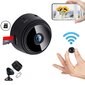 Mini novērošanas kamera WiFi ar magnētu cena un informācija | Novērošanas kameras | 220.lv