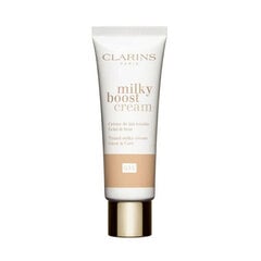 Clarins Milky Boost Cream Glow & Care - BB krém 45 ml  03.5 #FCC99E цена и информация | Кремы для лица | 220.lv