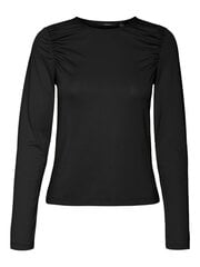 Женская футболка Vero Moda с длинным рукавом 10294934*01, черная, 5715432915017 цена и информация | Женские футболки | 220.lv