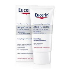 Крем для лица Atopicontrol Eucerin Atopicontrol 50 ml цена и информация | Наносите на чистую кожу лица. Подержите около 10-15 минут и смойте водой. | 220.lv