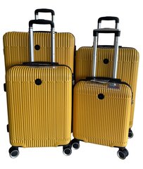 Дорожный чемодан Airtex 630/L, желтый цена и информация | Чемоданы, дорожные сумки | 220.lv