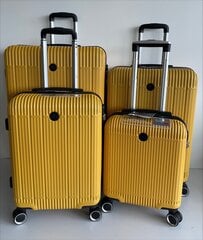Дорожный чемодан Airtex 630/L, желтый цена и информация | Чемоданы, дорожные сумки | 220.lv