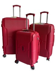Mazais ceļojumu čemodāns Airtex 635/S, sarkans cena un informācija | Koferi, ceļojumu somas | 220.lv