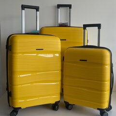 Mazais ceļojumu koferis Airtex 283/S, dzeltens cena un informācija | Koferi, ceļojumu somas | 220.lv