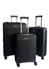 Маленький дорожный чемодан Airtex 642/S, черный цена и информация | Чемоданы, дорожные сумки | 220.lv