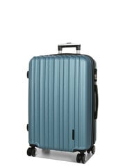 Маленький дорожный чемодан Airtex 623/M, светло-голубой цена и информация | Чемоданы, дорожные сумки | 220.lv