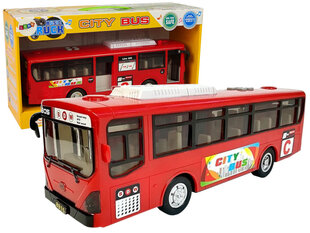 Rotaļu autobuss Lean Toys, sarkans cena un informācija | Rotaļlietas zēniem | 220.lv