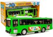 Rotaļu autobuss Lean Toys, zaļš cena un informācija | Rotaļlietas zēniem | 220.lv