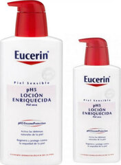 Komplekts Eucerin Ph5 : ķermeņa losjons, 1000 ml + 400 ml цена и информация | Кремы, лосьоны для тела | 220.lv