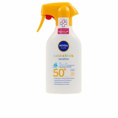 Saules Aizsarglīdzeklis Bērniem Nivea Babies & Kids Spf 50+ (270 ml) цена и информация | Кремы от загара | 220.lv