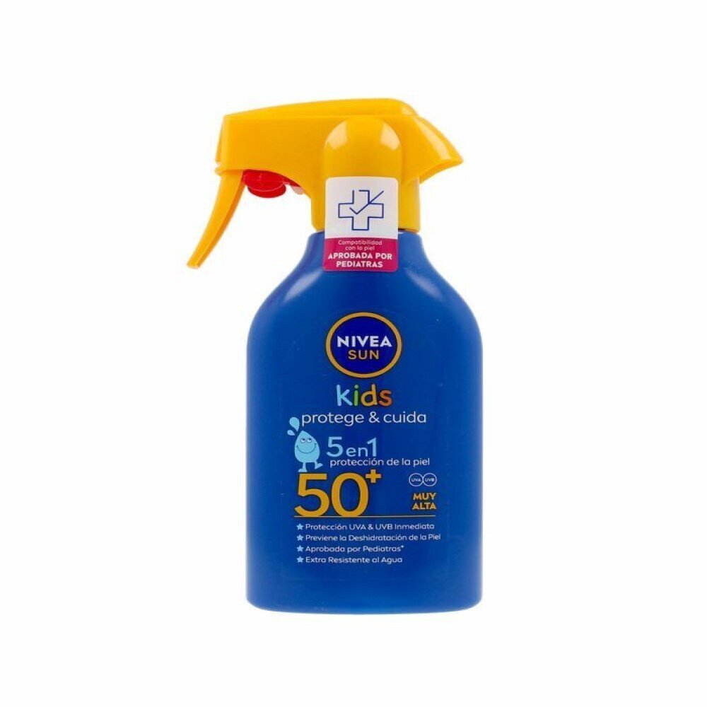 Saules Aizsarglīdzeklis Bērniem Nivea Sun Kids Spf 50 (270 ml) cena un informācija | Sauļošanās krēmi | 220.lv