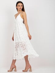 Женское белое Платье с оборкой 2016103406982 цена и информация | Платья | 220.lv