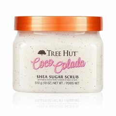 Ķermeņa skrubis Tree Hut Coco Colada Cukurs (510 g) cena un informācija | Ķermeņa skrubji | 220.lv