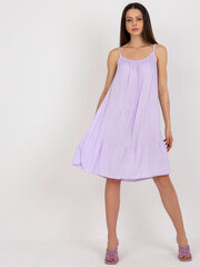 Женское светло-фиолетовое повседневное платье 2016103408573 цена и информация | Платья | 220.lv
