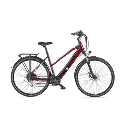 Elektriskais velosipēds Telefunken Trekking E-Bike Expedition XC940, sarkans cena un informācija | Elektrovelosipēdi | 220.lv