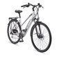 Elektriskais velosipēds Telefunken Trekking E-Bike Expedition XC940, balts cena un informācija | Elektrovelosipēdi | 220.lv