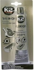 Уплотнительный силикон черный K2, 85 г цена и информация | Автохимия | 220.lv
