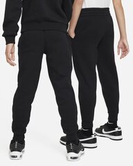 Nike bērnu flīsa Jogger sporta bikses FD3008*010, melns 196607241615 cena un informācija | Bikses meitenēm | 220.lv