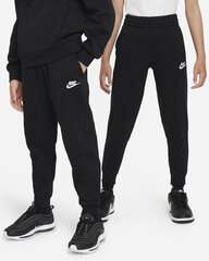 Nike bērnu flīsa Jogger sporta bikses FD3008*010, melns 196607241615 cena un informācija | Bikses meitenēm | 220.lv