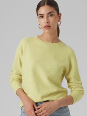 Vero Moda sieviešu džemperis 10201022*11, dzeltens/sulphur 5715426946133 cena un informācija | Sieviešu džemperi | 220.lv