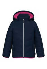 Bērnu jaka Name It, tumši zila/rozā цена и информация | Куртки, пальто для девочек | 220.lv