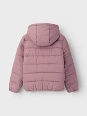 Детская куртка Name IT 120g 13216483*02, серо-розовая, 5715424301750 цена и информация | Куртки, пальто для девочек | 220.lv