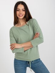 Женская светло-зеленая базовая блуза 2016103394753 цена и информация | Женские блузки, рубашки | 220.lv