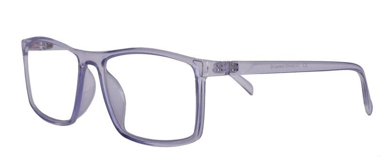 Zilās gaismas aizsardzības datorbrilles vīriešiem Lensor UltraBlue LD 2429 55-17-146 C7 (L), pelēki caurspīdīgas cena un informācija | Brilles | 220.lv