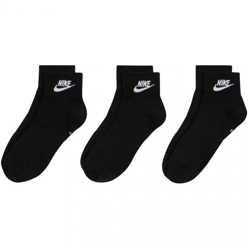 Nike Zeķes U Nk Nsw Everyday Essential Black DX5074 010 cena un informācija | Vīriešu zeķes | 220.lv