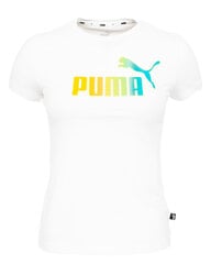 T-krekls meitenei PUMA ESS+ Bleach Logo Tee G 846954 02 цена и информация | Puma Одежда для девочек | 220.lv